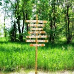 Wedding sign