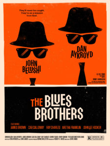 Blues Brothers Movie Poster - my inspiration for this project