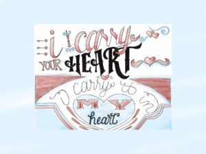 I Carry Hand Lettering by BasicallyRed